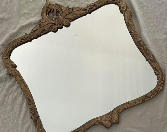 Vintage Ornate Gold Frame Mirror